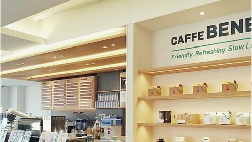 咖啡伴Caffebene 韓國咖啡連鎖 品牌形象