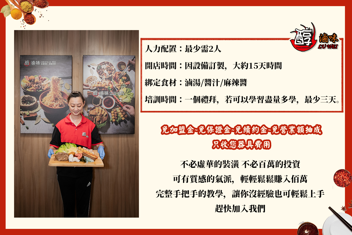 醇滷味 加盟優勢