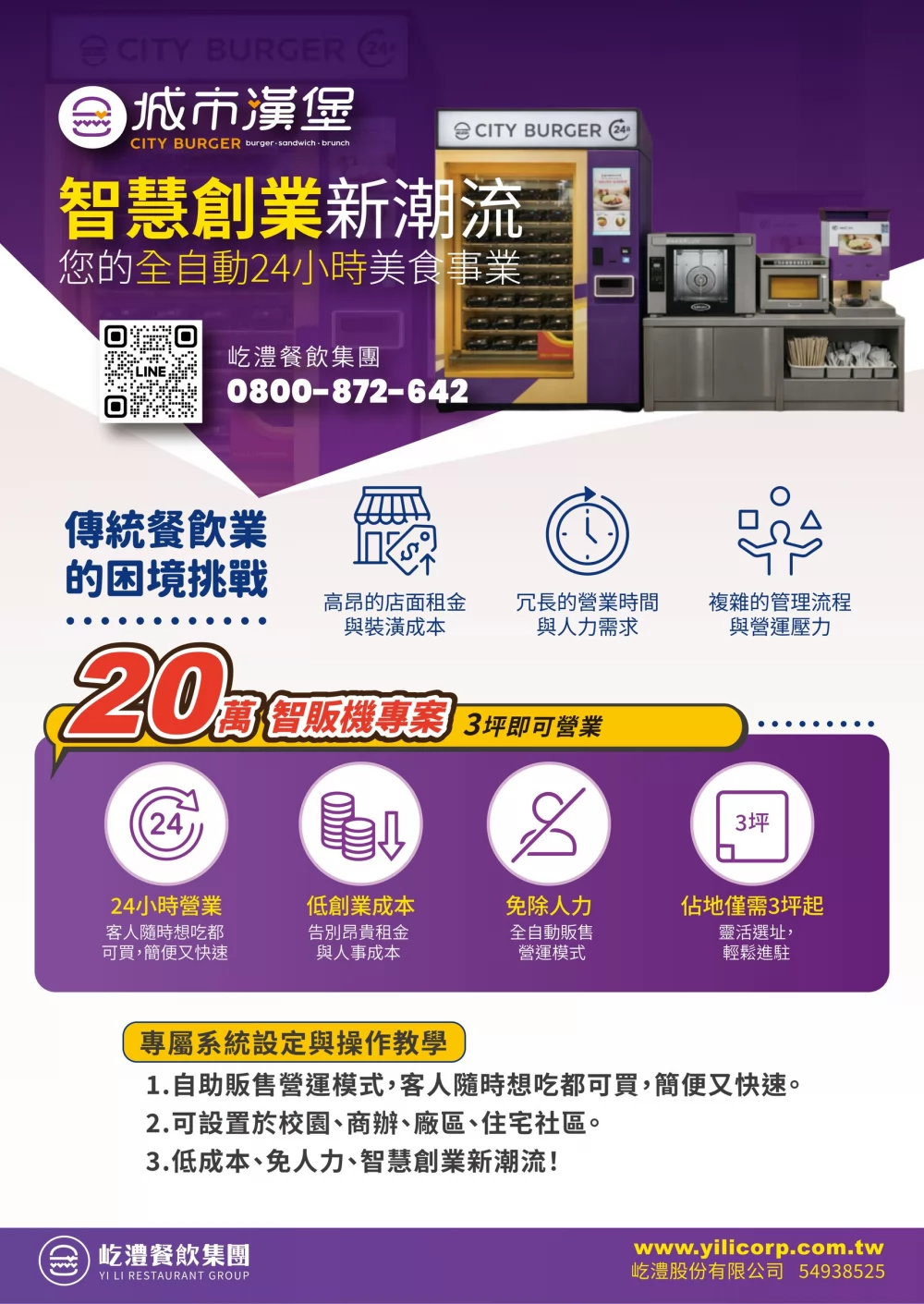 城市漢堡CITY BURGER 加盟優勢