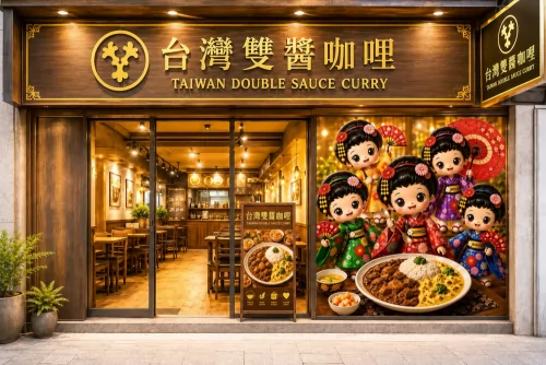 台灣雙醬咖哩 品牌形象