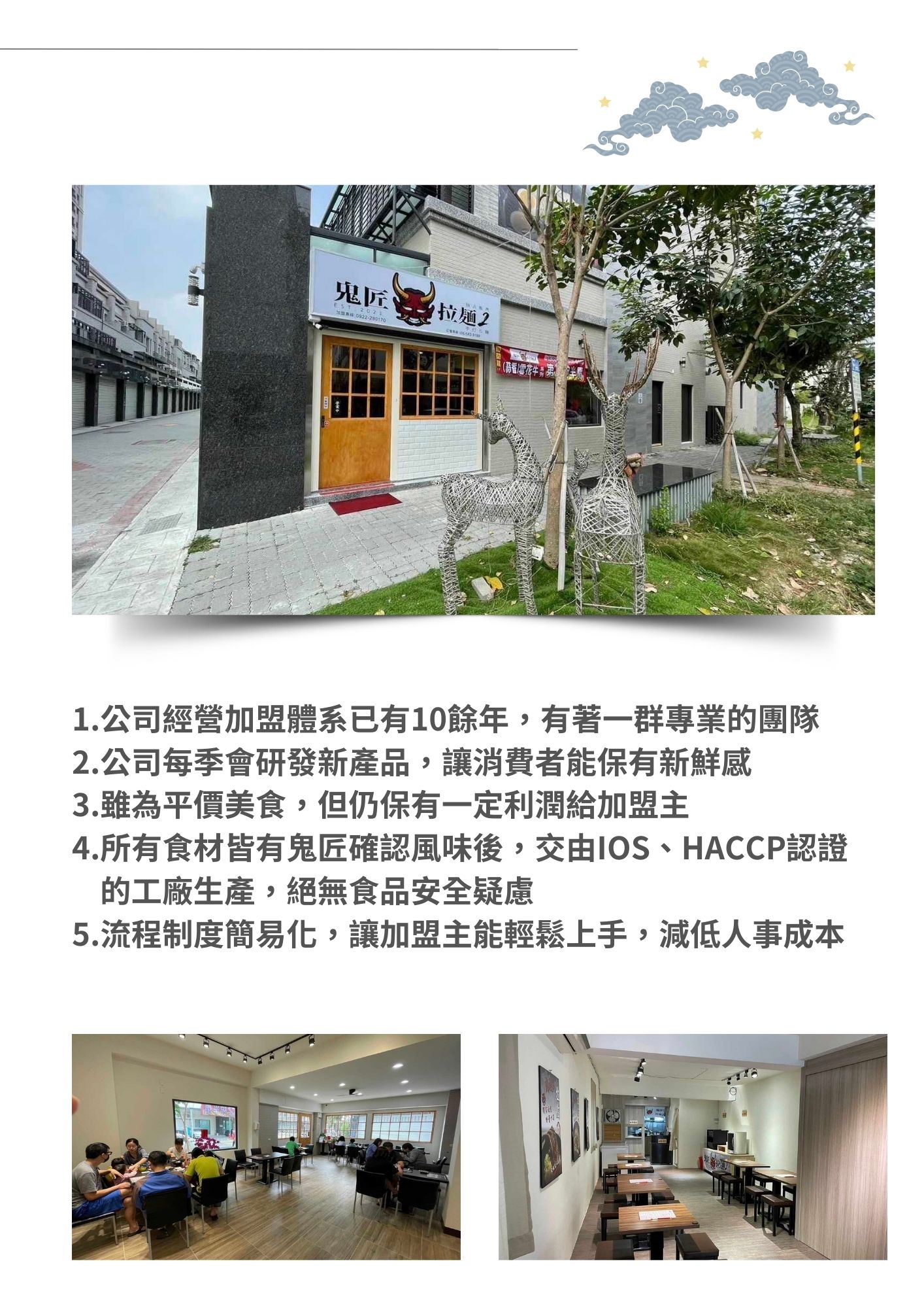 鬼匠拉麵 加盟優勢