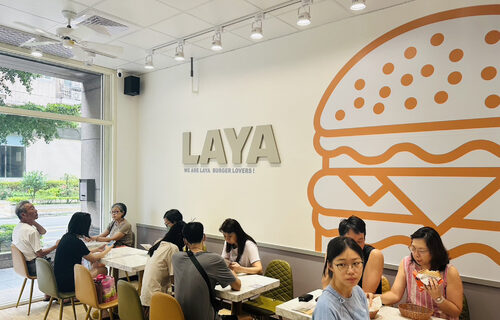 拉亞漢堡 LAYA BURGER 品牌形象