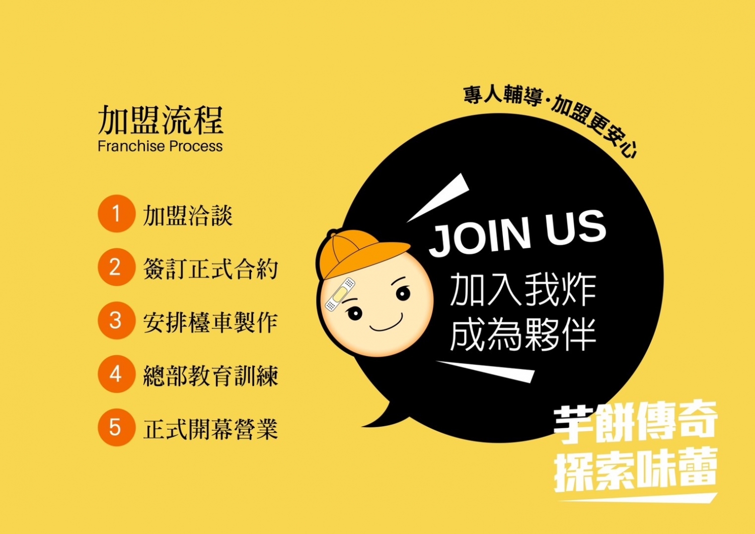 我炸你吃 芋頭餅 加盟優勢