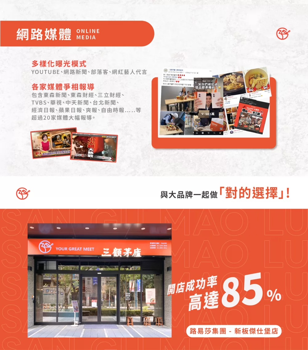 三顧茅廬 麻辣滷味連鎖加盟領導品牌 加盟優勢