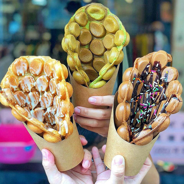 彩虹可可雞蛋仔 產品介紹