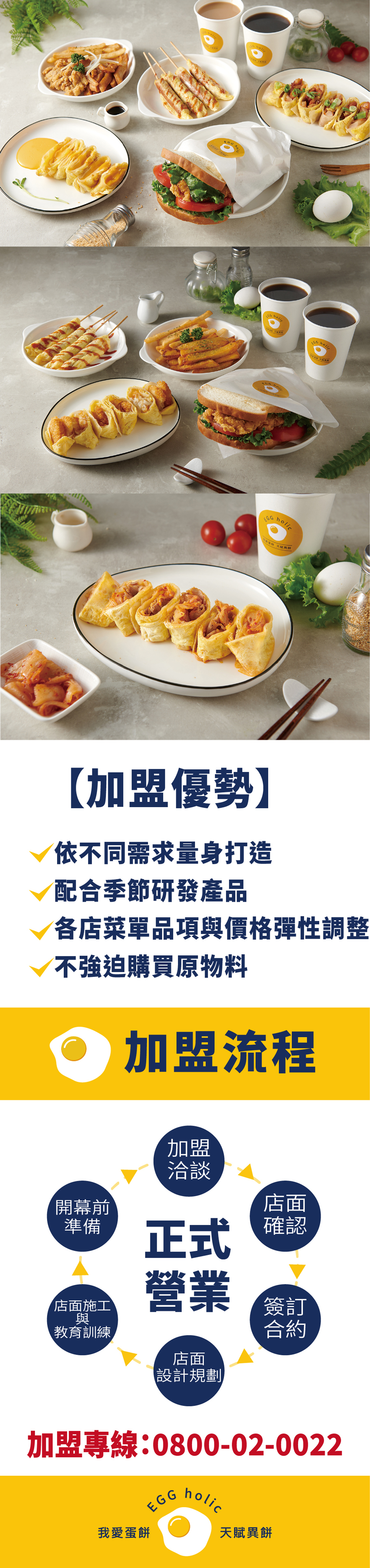 蛋餅控 加盟優勢