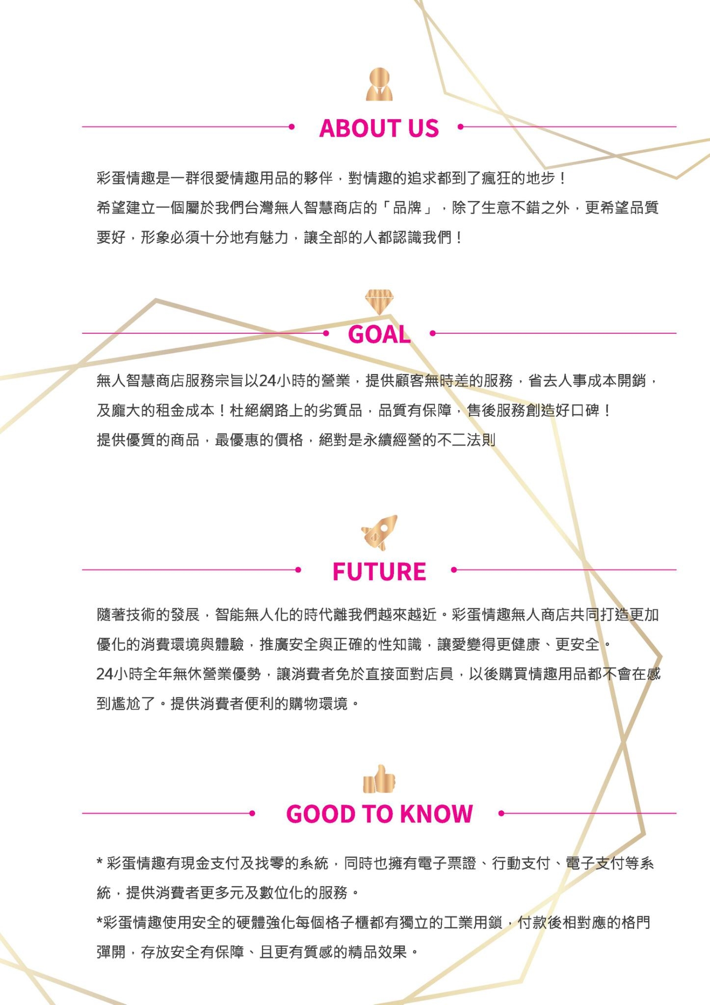 彩蛋情趣無人商店 加盟優勢