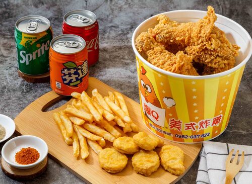爆Q美式炸雞 產品介紹
