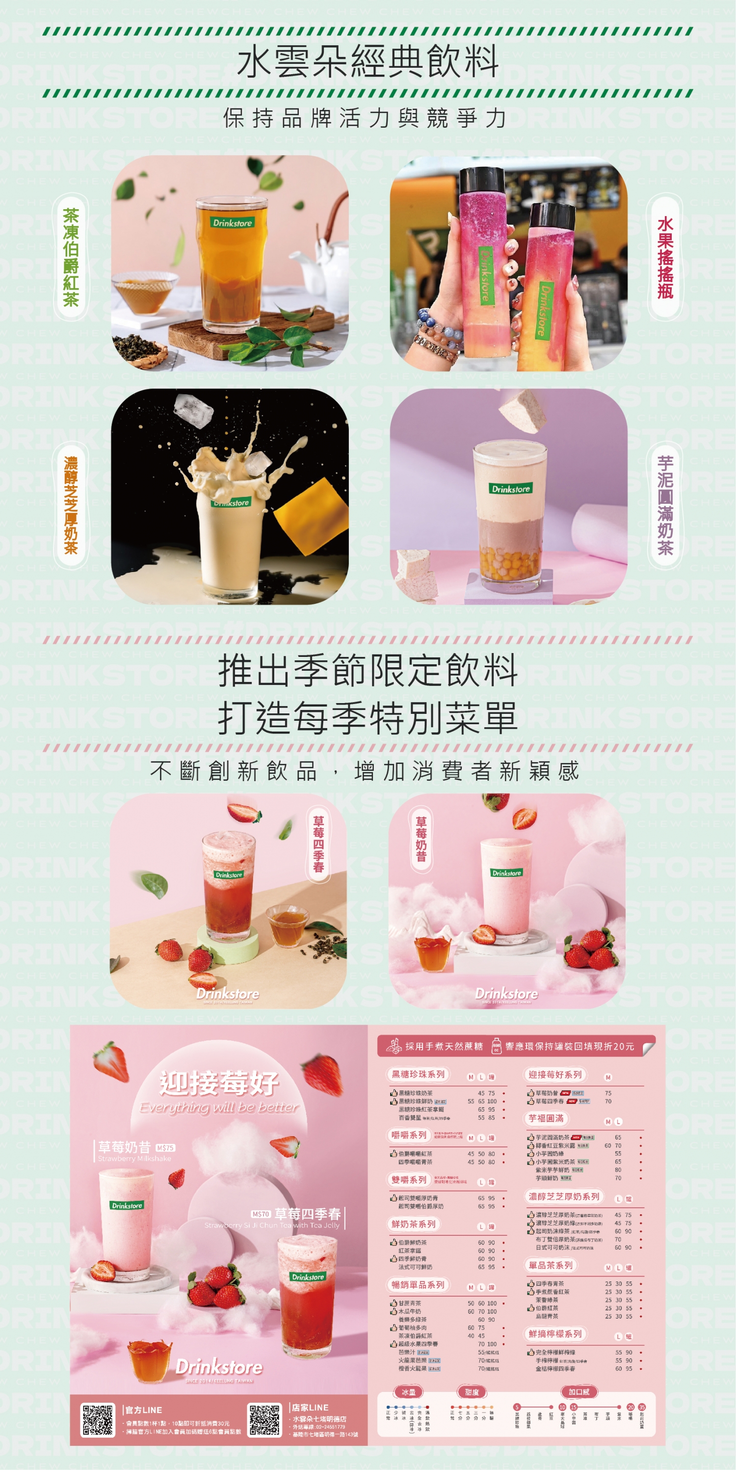 DrinkStore 水雲朵 加盟優勢
