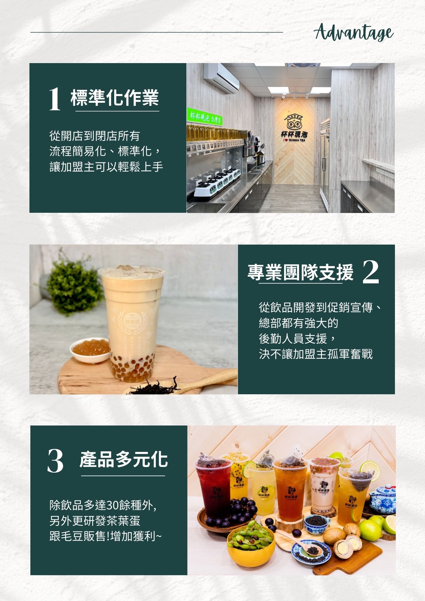 貓頭鷹茶森林 加盟優勢