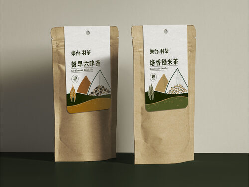 樂台羽茶 品牌形象