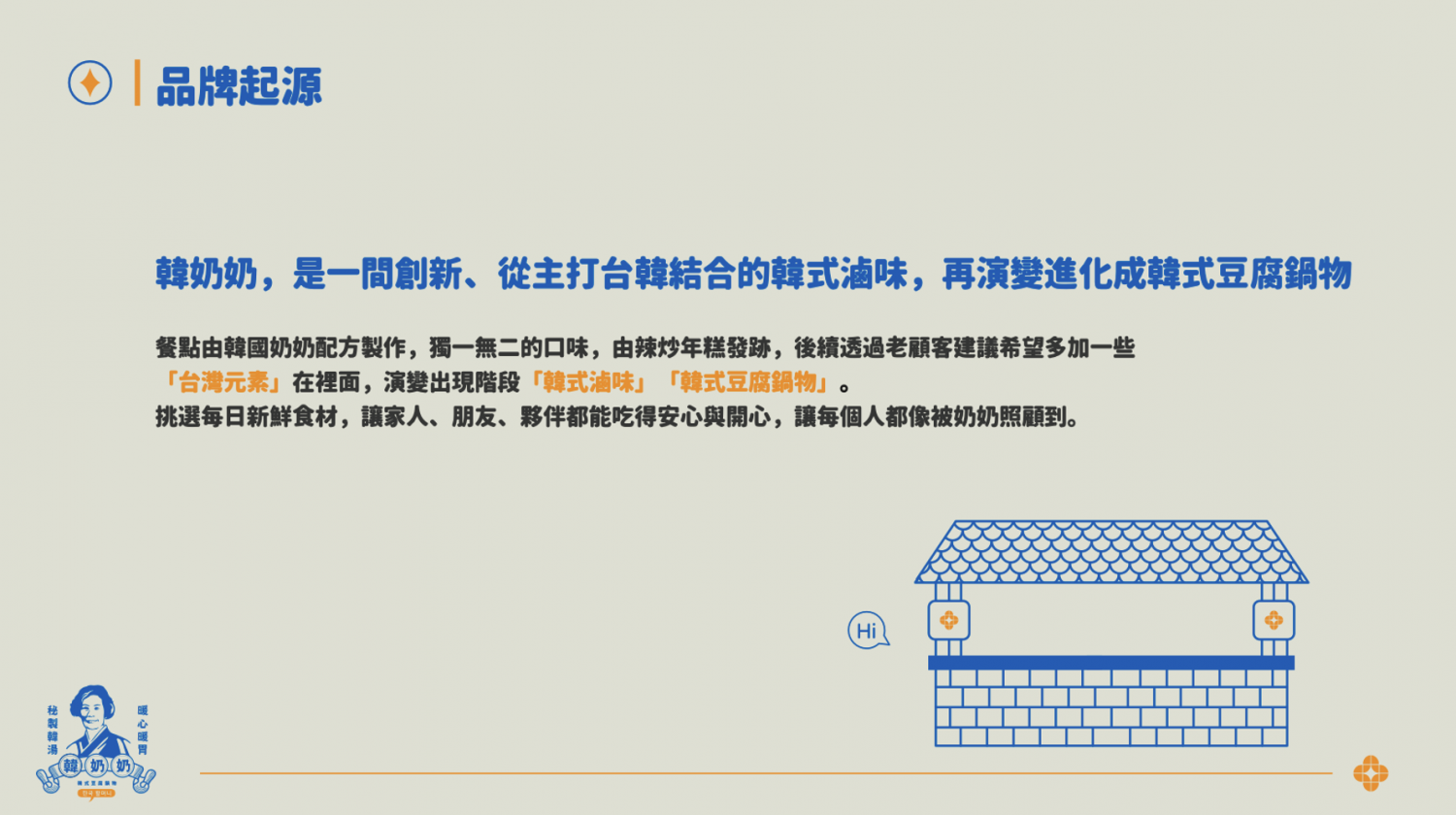 韓奶奶韓式豆腐鍋物 加盟優勢