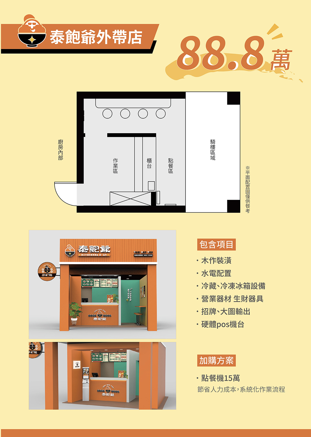 泰飽爺 泰式平價料理 加盟優勢