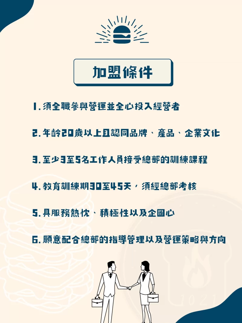 1021炭烤吐司 加盟優勢