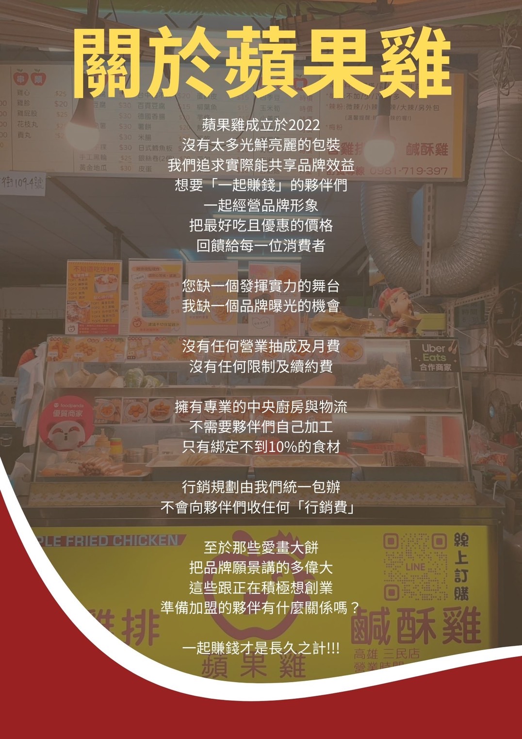 蘋果雞鹹酥雞 加盟優勢