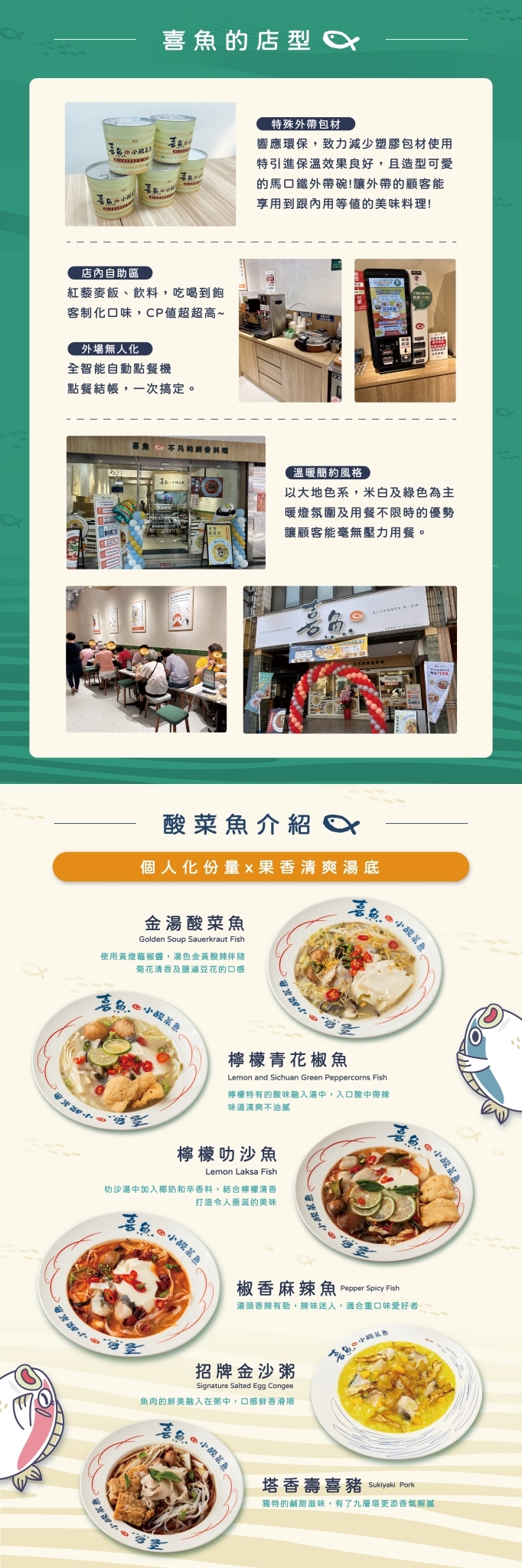 喜魚小酸菜魚 加盟優勢