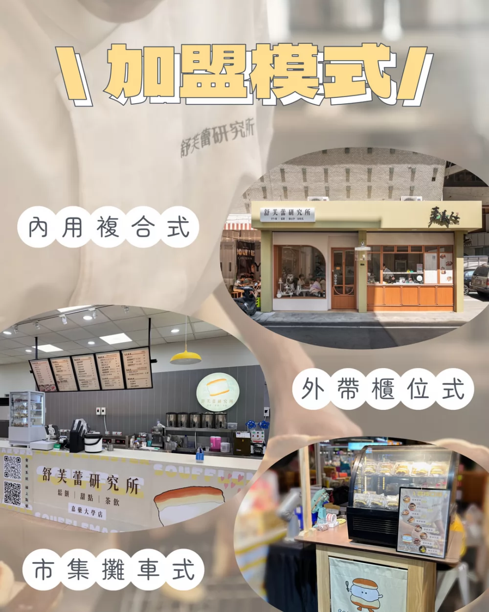 舒芙蕾研究所 加盟優勢