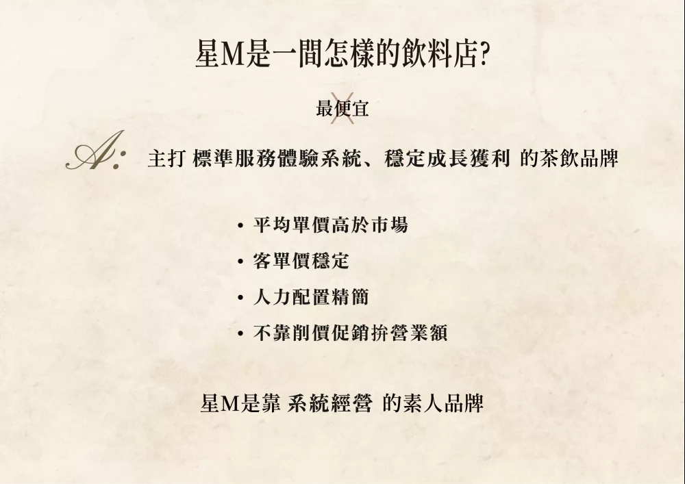 星Ｍ 輕奢時尚茶飲 加盟優勢