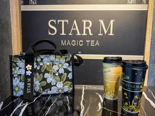 星Ｍ 輕奢時尚茶飲 品牌形象