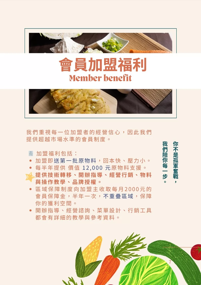 朝暘食堂 加盟優勢