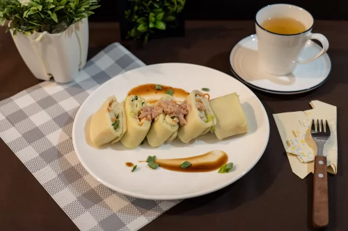 食在雄好 蒸氣蛋餅