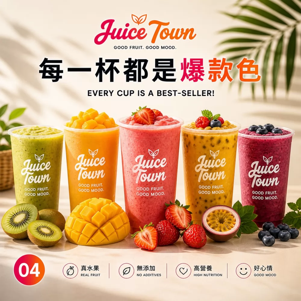 果汁城市 加盟優勢