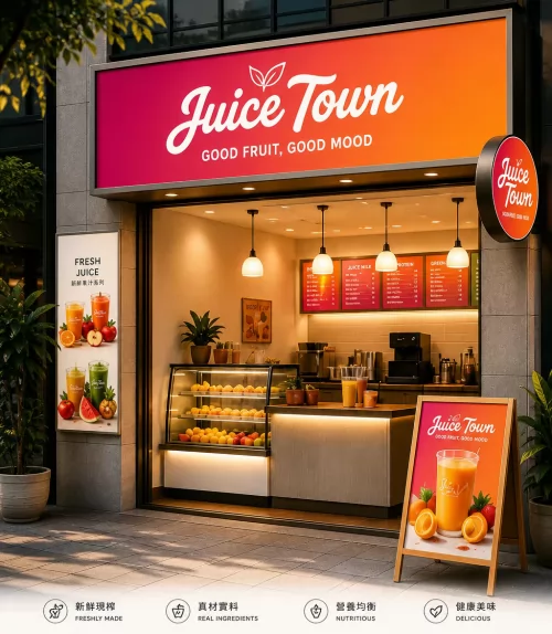 果汁城市 品牌形象