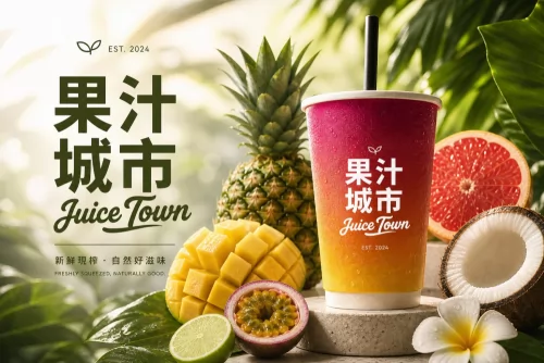 果汁城市 品牌形象