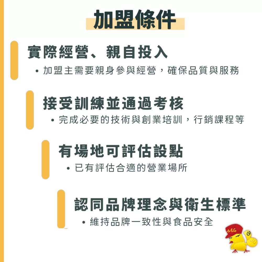 小么雞鹹水雞 加盟優勢