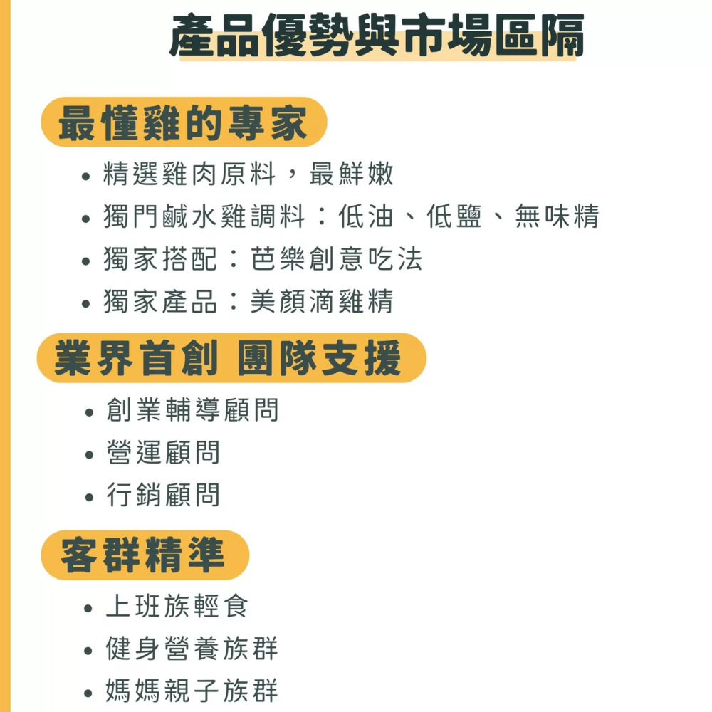小么雞鹹水雞 加盟優勢